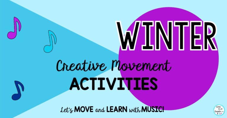 WINTER CREATIVE MOVEMENT ACTIVITIES