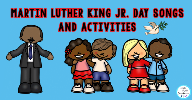 Martin Luther King Jr. Day Songs and Activities