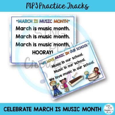 Music in schools song for elementary music. Celebrate Music in Schools Month with this original song and Orff arrangement for your school's celebrations.