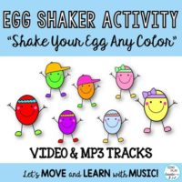 Movement Activity Song: “Shake Your Egg!” Egg Shakers, Video, Mp3 Files