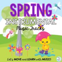 Spring Brain Break, Music & Movement Instrumental Background Tracks