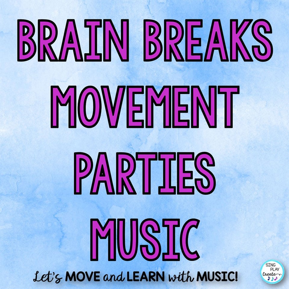 SPRING FREEZE DANCE, Brain Break, Movement Activity with Video