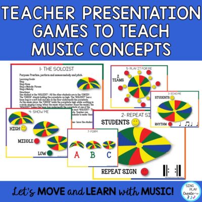 Parachute Movement Activities - Music, PE, All Classrooms