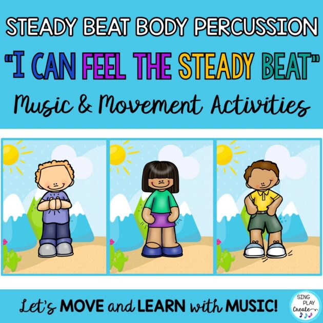 Steady Beat Music and Movement Activity Song: "I Can Feel the Steady Beat" Video
