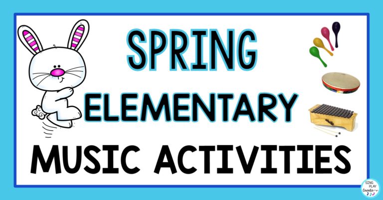 Spring Elementary Music Activities
