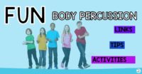 I love using body percussion activities, so I am sharing some teacher tips and ways to use them in your classes.