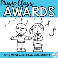 Music Class Awards with Editable Templates for Concerts, Awards, End of Year