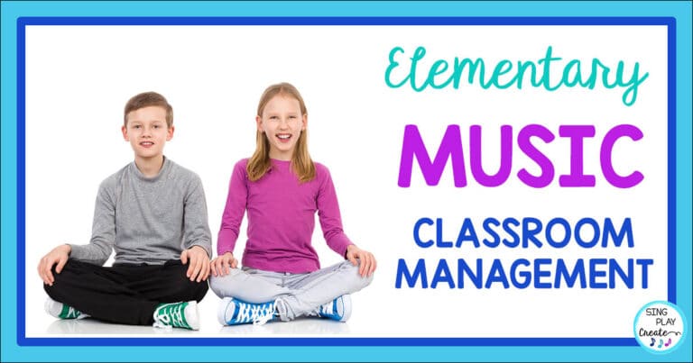 Elementary Music Classroom Management Tips. Elementary songs, games, activities, procedures, routines for effective classroom management.