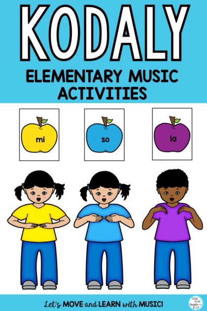 Elementary music teachers and the Kodaly method go together! I’m sharing some Kodaly music activities for Elementary Music Class.