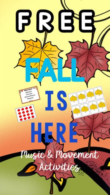 Free Fall Song by Sandra at Sing Play Create Fall is Here!