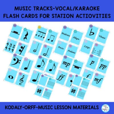 Kodaly song and music lesson “Frosty Weather”. Complete with teaching pages, games, activities and 10 pages of worksheets to practice skills.