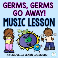 Germs Go Away Song Music Lesson Orff Arrangement  Solfege