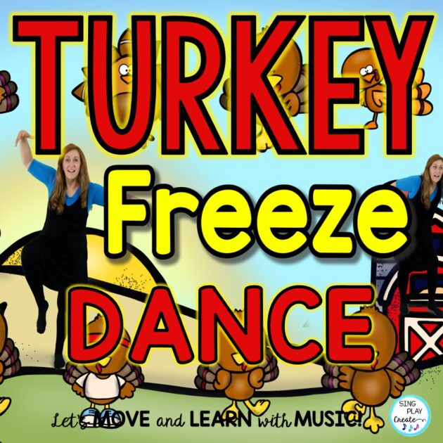 Gobble, gobble! It’s a Turkey Freeze Dance brain break and movement activity with mini music lessons and coloring pages to practice Music Dynamics. Students will have so much fun moving to 16 different actions with the turkeys! Coloring sheets of each action give students an opportunity to write the action words. Activities include mini lesson on Loud/Soft, High/Low, Fast/Slow and worksheets for students to learn about music dynamics. Flashcards provide a variety of teaching opportunities for students to create their own patterns and read the words. Freeze dance is more than just moving. Your students can make music connections using these activities.