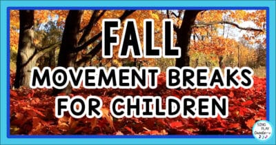 Fall movement breaks for children