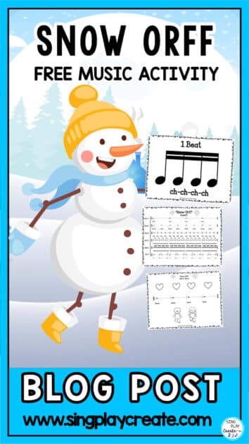Wishing you a Happy New Year and a no stress-no mess New Year music class lesson ideas. I pulled together a Speech Piece as a Forever Freebie.