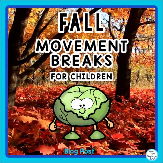 Fall movement breaks for children is essential for many reasons. Kids need to take mental brain breaks and physical brain breaks.