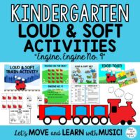 Kindergarten & First Grade Music Lesson: Loud/Soft| Dynamics | Movement