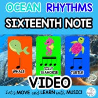 rhythm-play-along-video-activities-level-2-sixteenth-notes-ocean-friends