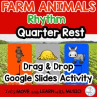 rhythm-google-slides-drag-drop-activity-quarter-rest-farm-animals