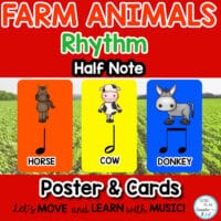 rhythm-activities-flash-cards-games-posters-half-note-farm-animals