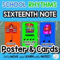 rhythm-flash-cards-posters-activities-games-sixteenth-note-school-time