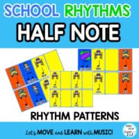 rhythm-pattern-flash-cards-half-notes-quarter-note-rest-eighth-school-time