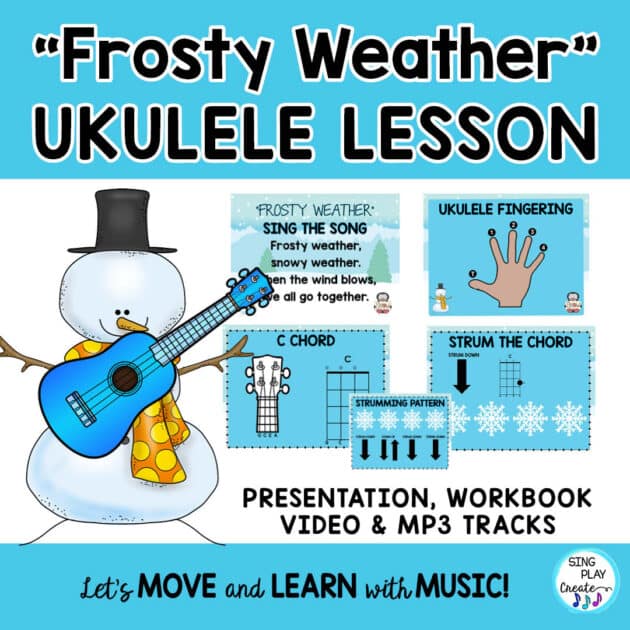Frosty Weather Ukulele Lesson