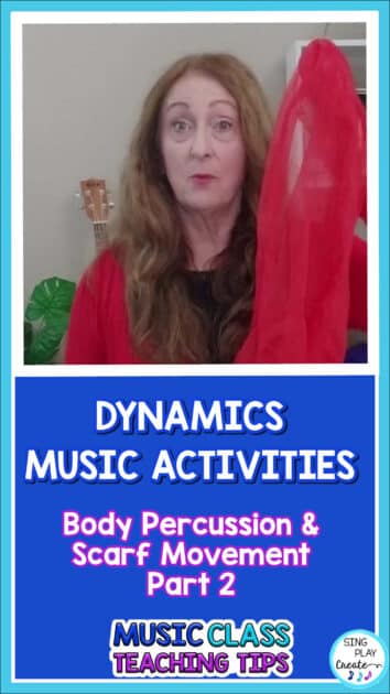 I'm sharing some different teaching strategies you can use to teach DYNAMICS in the elementary music classroom.