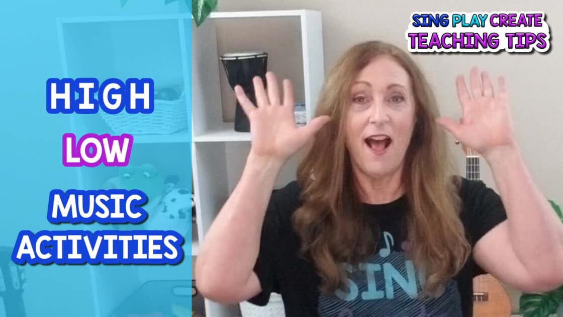 High and Low Music Activities for Elementary Music Teachers| Sing Play Create Teaching Tips High and Low Music Activities for Elementary Music Teachers I'm sharing 6 different music activities you can use in the elementary music classroom to teach HIGH and LOW. I love using movement and action songs to teach music concepts. I'm hoping you get some ideas for your music classroom from this video. I'd love to hear how you use these activities or your ideas too!