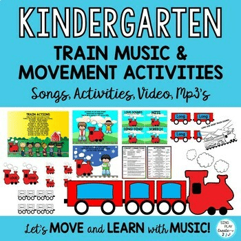 Kindergarten Music and Movement Activities: Train Theme, Dynamics, Tempo