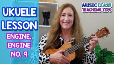 I'm sharing my ideas on how to teach ukulele song "Engine, Engine No. 9" for the Elementary music teacher and ukulele teacher.