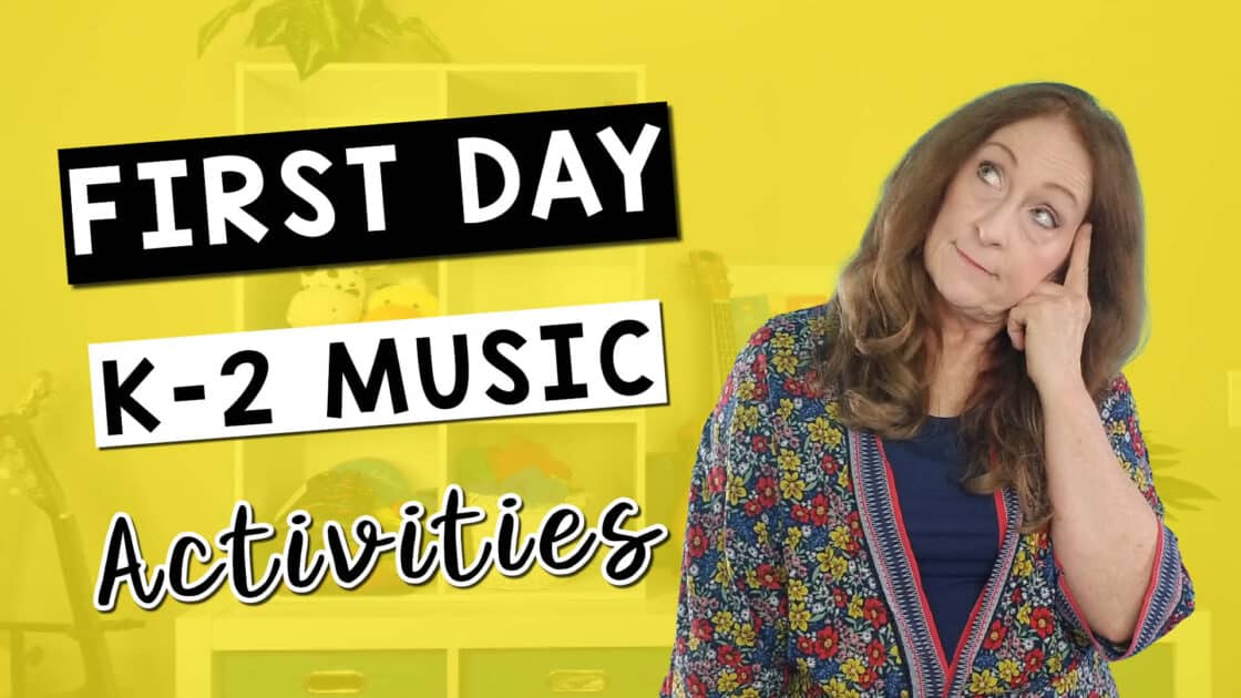 FIRST DAY MUSIC ACTIVITIES FOR PRIMARY GRADES