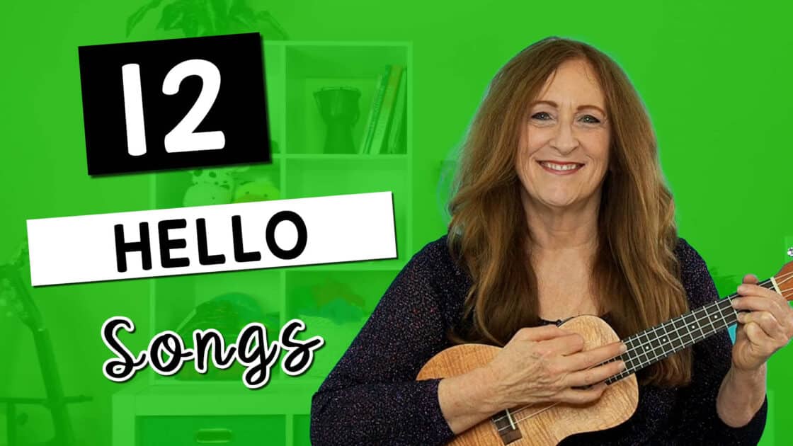 Hello Songs and Name Games for the elementary music classroom and preschool music classes.