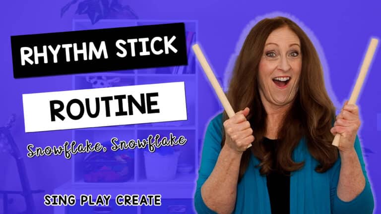 Here's an easy rhythm stick tutorial for preschool, elementary and home school music teachers. Students can get to know their rhythm sticks with this slow paced song sung to the tune of "Twinkle". I wrote some cute winter lyrics and then added in the rhythm stick actions. SING PLAY CREATE