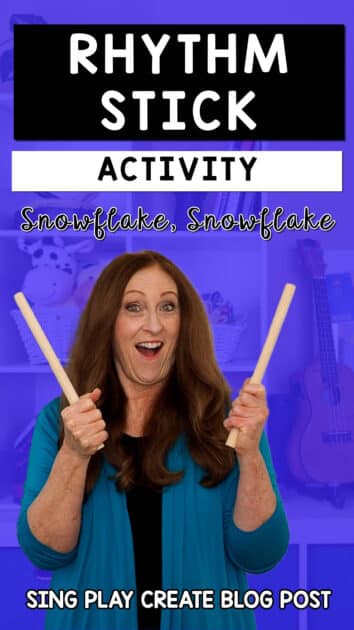 Here's an easy rhythm stick tutorial for preschool, elementary and home school music teachers.  Students can get to know their rhythm sticks with this slow paced song sung to the tune of "Twinkle".  I wrote some cute winter lyrics and then added in the rhythm stick actions. SING PLAY CREATE
