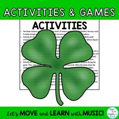 St. Patrick's Day ABC alphabet READ-SAY-MOVE to music as they say ABC'S alphabet letters. Students Move to the music and say ABC's.  Students will love the St. Patrick's Day friends in this alphabet read along video with audio tracks saying the letters. Your students can match upper case alphabet letters A-Z with lower case. Use the video your students to have students move to the music as they say the letters. How fun! They will love calling out the A B C's as they read the letters. Get the jump on letter recognition using the video and activities.