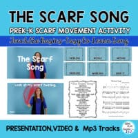 Scarf Movement Song Activity: "The Scarf Song"