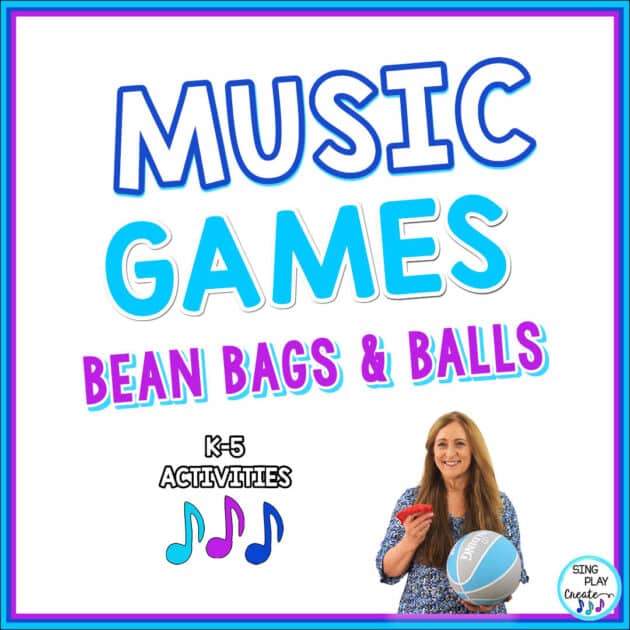 Easy Music Class Bean Bag and Ball Games and Activities for Elementary Music you can use at the end of the year- or anytime you need some games. I'll show you how to scaffold the games and activities for all elementary grades and there's a FREE RESOURCE with the games and diagrams for you to use to teach students the games. Grab the FREEBIE when you SUBSCRIBE to Sing Play Create 😲FREE MUSIC ACTIVITIES: : https://bit.ly/4h6cRvK